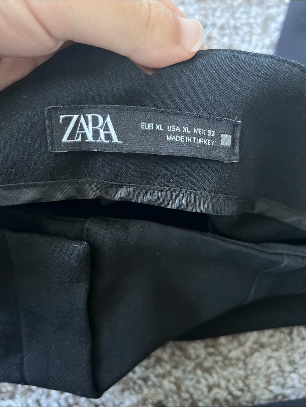 ZARA Black Women's Tailored Trousers